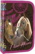 Пенал с наполнением Derform I love Horses 20,5x13x4 см (PWJWKO16) - изображение 4