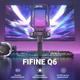 Микрофон для ПК/ для стриминга, подкастов Fifine Q6 Black - изображение 5