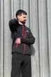 Мужская спортивная ветровка Brooklet softshell водозащитная софтшел ветрозащитная куртка с эргономичным капюшоном для трекинга велосипеда и активного отдыха черный- 1140782-2 - M - изображение 8