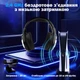 Игровые беспроводные наушники Kotion Each GS400 Ultra с микрофоном, Bluetooth + 2.4G + AUX, RGB-подсветка, 7.1 звук, для ПК, PS4, PS5, Nintendo Switch, телефона Black - изображение 6
