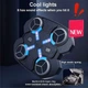 Детский тренажер для бокса Настенный с перчатками подсветкой музыкой Bluetooth работает от сети Черный - изображение 4