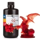 Фотополімерна смола для 3D принтера ELEGOO ABS-Like 3.0 resin 1000G Clear Red - изображение 1