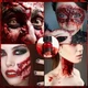Поддельная фальшивая свежая кровь гель 20 мл Fake Blood Gel Halloween - изображение 5