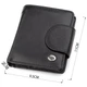 Кошелек женский ST Leather 18497 (ST415) кожаный Черный - изображение 3