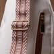 Женская сумка с одной лямкой через плечо из экокожи Vintage 22757 Белый - изображение 7