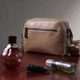 Практичная женская сумка с накладным карманом из натуральной кожи Vintage 22638 Бежевая - изображение 12