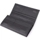 Женский вертикальный кошелек из натуральной кожи ST Leather 23084 Черный - изображение 4