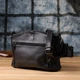 Сумка на плечо из натуральной кожи для женщин VINTAGE Bag 23007 Черный - изображение 12