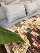 Плед покрывало плюшевое Cappone из микрофибры Камешки 200х220 см - изображение 4