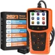 Считыватель кодов сканера OBD2 VPOW K88 PRO для всех автомобилей с OBDII, Оранжевый - изображение 1