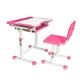 Комплект дитячих меблів FunDesk Vanda Pink та FunDesk SS15W Pink - зображення 5