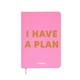 Мини-планер «I HAVE A PLAN mini» розовый - изображение 1