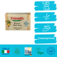 Органическое твердое мыло для рук Friendly Organic без запаха 100 гр - изображение 8