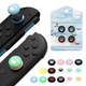 Набор из 4 накладок на стики для Nintendo Switch 2 Blue/Green - изображение 2