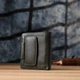 Вертикальный женский кошелек из натуральной кожи ST Leather 23070 Зеленый - изображение 6