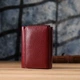 Компактный кошелек удобного формата из натуральной кожи ST Leather 23077 Бордовый - изображение 4