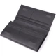 Женский вертикальный кошелек из натуральной кожи ST Leather 23084 Черный - изображение 5