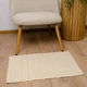 Махровое полотенце для ног с полосками GM Textile 50х70см 450г/м2 (Бежевый) - изображение 4