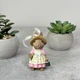 Набор из 3 статуэток Villeroy & Boch Spring Fantasy 4x2,8x7,1 см подвесной (3593890002) - изображение 2