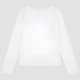 Детский лонгслив для девочки Levi`s 254875187 110 см Белый (1159837232) - изображение 2