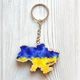 Брелок Украина (принт b_005) - изображение 1