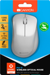 Mysz Canyon Wireless Pixart MW-11 White Grey (CNE-CMSW11PW)  - obraz 6