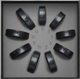 Zestaw testowy Samsung Galaxy Ring New Sizing Kit Black (ET-YQ510KBEGEU) - obraz 2