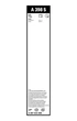 Комплект щіток склоочисника безкаркасних (двірники) Bosch Aerotwin, 3 397 014 398, 600 мм х 450 мм - изображение 5