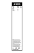Комплект щіток склоочисника безкаркасних (двірники) Bosch Aerotwin, 3 397 014 422, 650 мм х 500 мм - изображение 4