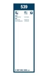 Комплект щіток склоочисника каркасних (двірники) Bosch Twin, 3 397 001 539, 650 мм х 550 мм - изображение 3