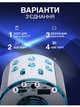Беспроводной микрофон для караоке UTM WS858 с Bluetooth колонкой и изменением голоса Динамический Blue (WS858LRT) - изображение 3