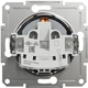 Розетка з заземленням Schneider Electric Asfora Сталь EPH2900162 - изображение 3
