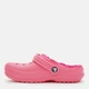 Подростковые кроксы-сабо утепленные для девочки Crocs Classic Lined Clog K 207010-6SW 38-39 (J6) Розовые (191448894563) - изображение 3