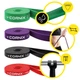 Эспандер-петля Cornix Power Band 7-57 кг (резина для фитнеса и спорта) набор 4 шт XR-0088 - изображение 2