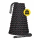Канат тренувальний 4FIZJO Battle Rope 15 м для кросфіту Black (P-5907739312266) - зображення 4