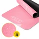 Коврик (мат) спортивный 4FIZJO замша 183 x 61 x 0.15 см для йоги и фитнеса Pink (P-5905973404419) - изображение 4