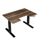 Эргономичный стол TEHNOTABLE BestFit Pro с натуральной ореховой столешницей 1200×820×20 и электрорегулировкой высоты - изображение 2