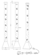Lampa podłogowa Reality Motion Rybki (R5073-47) - obraz 5
