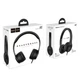 Дротові накладні навушники HOCO W21, 1.2 м with mic black - зображення 4