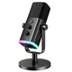 Fifine AM8 Black (Dynamic, USB/XLR) – Динамический микрофон для профессиональной записи и стриминга - изображение 1