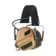 Наушники защитные активные Earmor M31PLUS-CB, NRR 22 дБ, класс IPX5, скорость реакции 1 мс, питание 2×AAA, Coyote Brown - изображение 2
