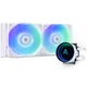 Система водяного охлаждения Chieftec Iceberg 240 ARGB White (CLC-240-RGB-W) - изображение 1