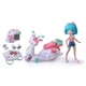 Детская кукла "Красавица пинк на скутере" 4SF Manga Dolls HKTF3000 серии "Hello Kitty" - изображение 4