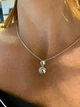 Серебряная подвеска кулон Круг в камнях серебро 925 пробы Родированное 31100р 1.30г - изображение 3