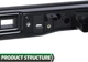 Панель передняя (телевизор) Hyundai Elantra AD 16- (FPS). FPS - 64101F2000 - изображение 7