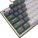 Klawiatura przewodowa Lorgar Azar 514 TKL RGB USB White (LRG-GK514TKL-WH-US) - obraz 8