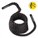 Канат тренировочный 4FIZJO Battle Rope 9 м для кроссфита Black (P-5907739312242) - изображение 5