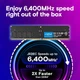 Модуль памяти Crucial DDR5 16GB 6400Mhz CUDIMM CL52 16Gbit (CT16G64C52CU5) - изображение 6