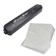 Вакуумный упаковщик для пищевых продуктов Vacuum Sealer домашний автоматический вакууматор - изображение 9