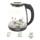 Электрочайник стекло A-PLUS 2.0 л (1504) Черный - изображение 3